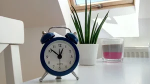 Sistema FlyLady - Uma bancada de cozinha com um timer.