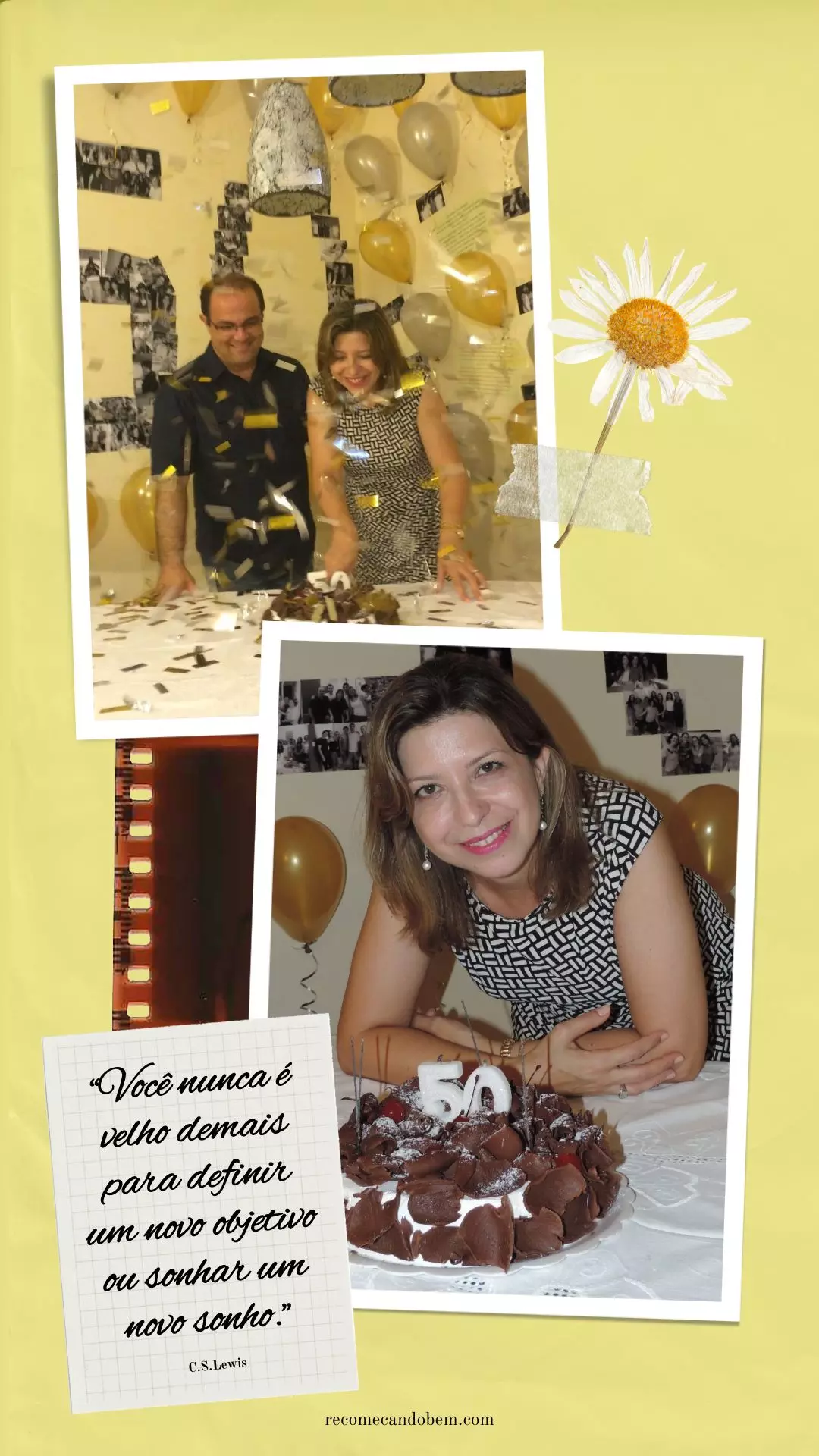 Comemorando os 50 anos.